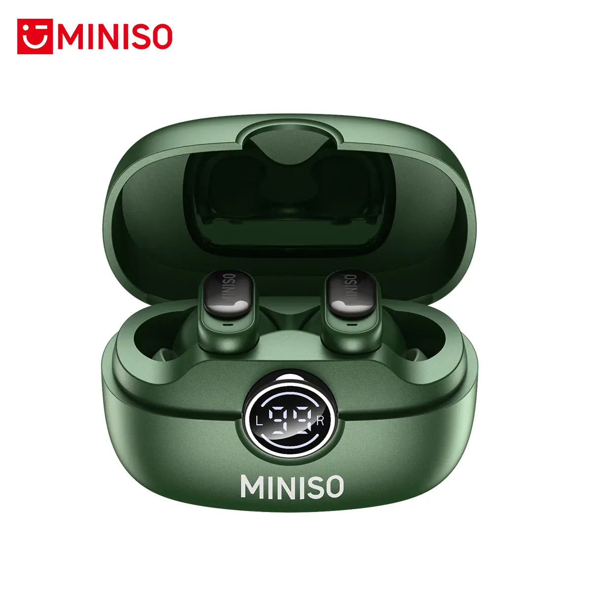 Experience Ultimate Freedom with MINISO MS105 Waterproof Bluetooth 6.0 Wireless Earbuds - Perfect for Office, Sports, and Gaming!
