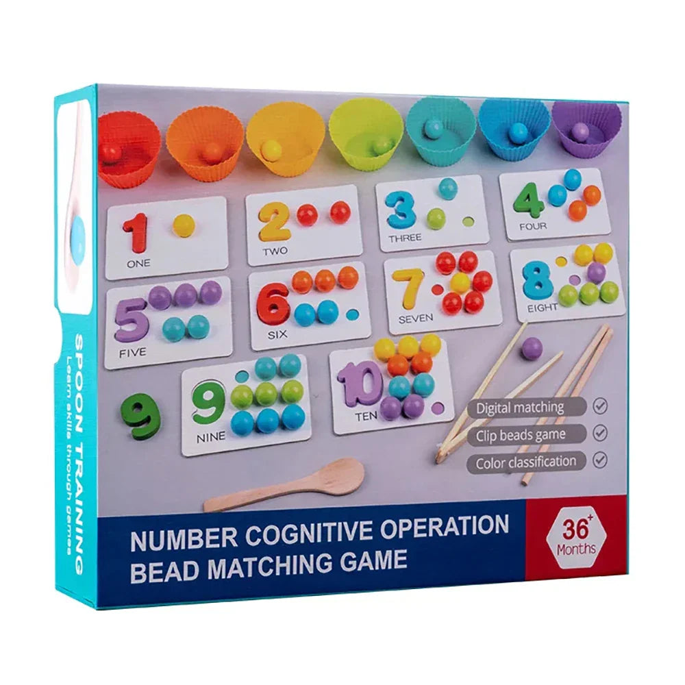 Familysplace™ Montessori Math Counting and Sorting Educational Toy