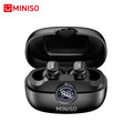 Experience Ultimate Freedom with MINISO MS105 Waterproof Bluetooth 6.0 Wireless Earbuds - Perfect for Office, Sports, and Gaming!