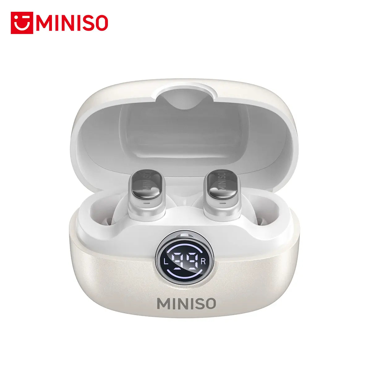 Experience Ultimate Freedom with MINISO MS105 Waterproof Bluetooth 6.0 Wireless Earbuds - Perfect for Office, Sports, and Gaming!