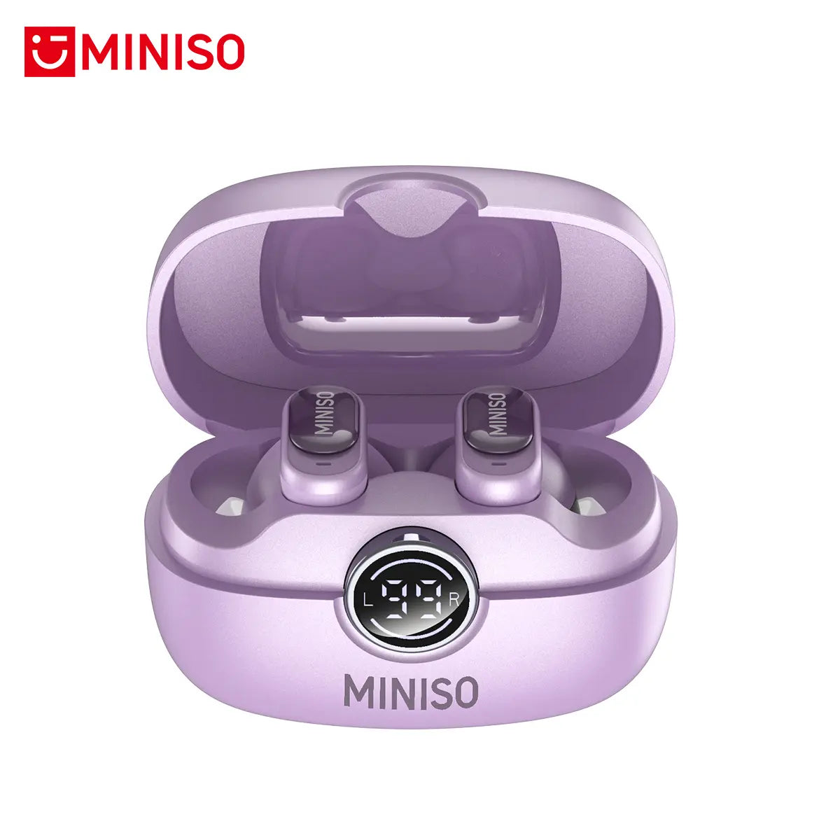 Experience Ultimate Freedom with MINISO MS105 Waterproof Bluetooth 6.0 Wireless Earbuds - Perfect for Office, Sports, and Gaming!